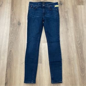 NWT Hudson Krista Low Rise Skinny Ankle Dark Wash Jeans in Size 24